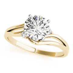 Engagement Rings Solitaires Round - TN50132-E