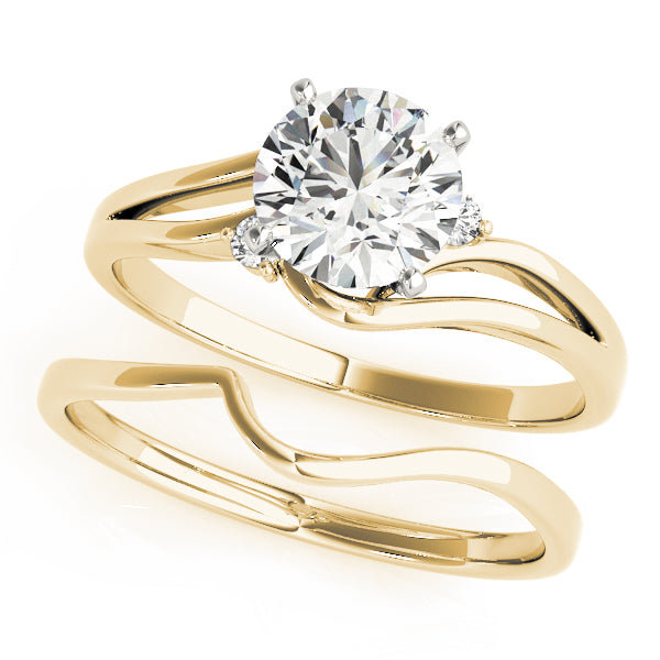 Engagement Rings Solitaires Round - TN50132-E