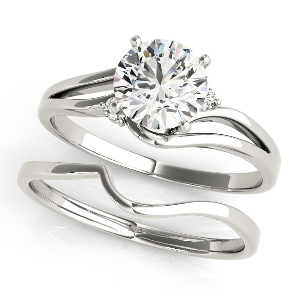 Engagement Rings Solitaires Round - TN50132-E