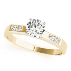 Engagement Rings Single Row Channel Set - TN50152-E