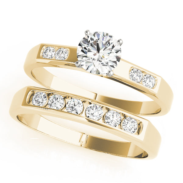 Engagement Rings Single Row Channel Set - TN50152-E