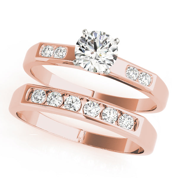 Engagement Rings Single Row Channel Set - TN50152-E