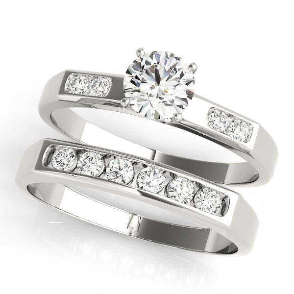 Engagement Rings Single Row Channel Set - TN50152-E