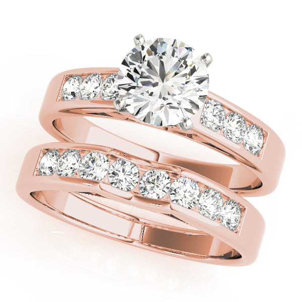 Engagement Rings Single Row Channel Set - TN50180-E