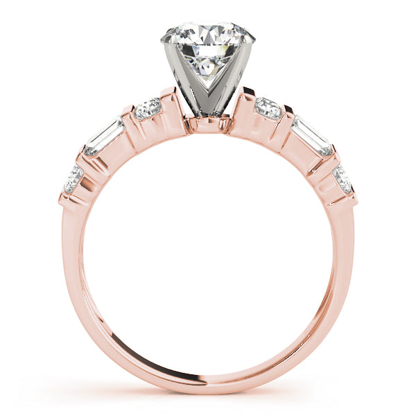 Engagement Rings Fancy Shape Baguette Remounts - TN50189-E