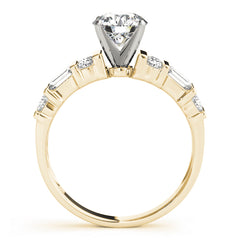 Engagement Rings Fancy Shape Baguette Remounts - TN50189-E