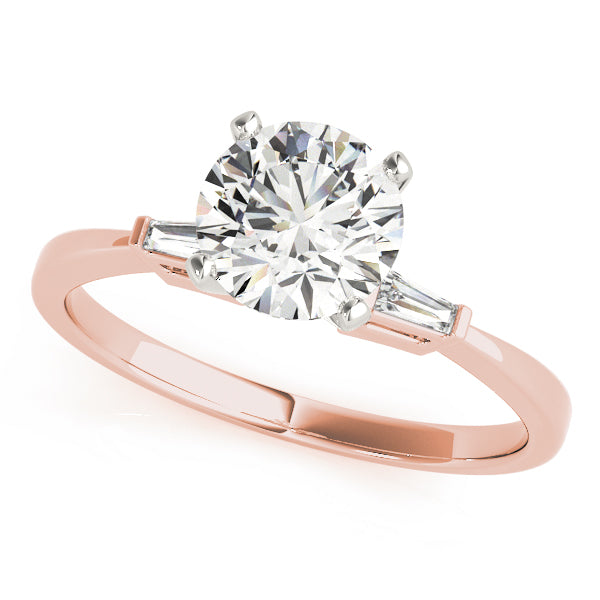 Engagement Rings 3 Stone Baguette - TN50229-E