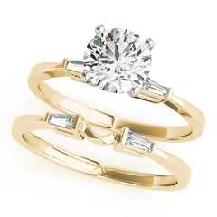 Engagement Rings 3 Stone Baguette - TN50229-E