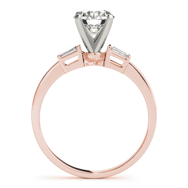 Engagement Rings 3 Stone Baguette - TN50229-E