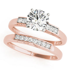 Engagement Rings Single Row Channel Set - TN50251-E