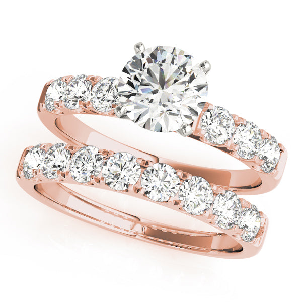 Engagement Rings Single Row Prong Set - TN50261-E