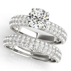 Engagement Rings Pave - TN50271-E