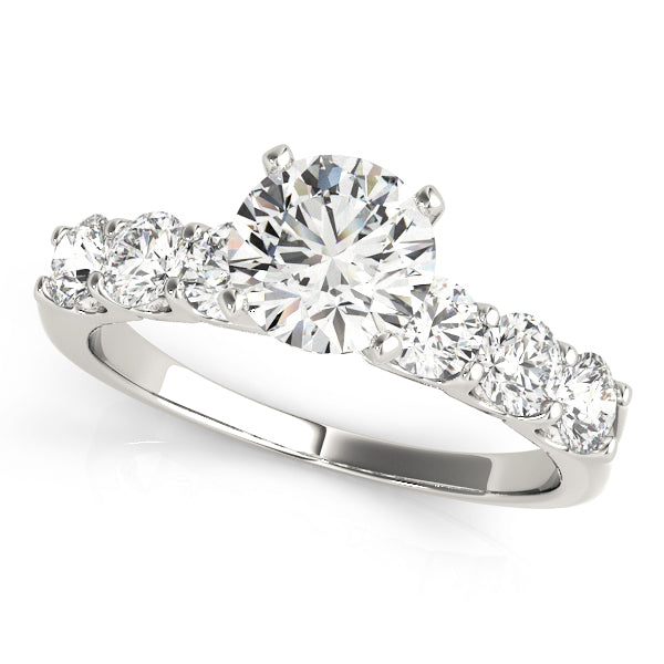 Engagement Rings Single Row Prong Set - TN50274-E