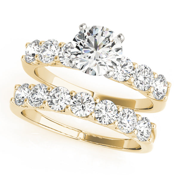 Engagement Rings Single Row Prong Set - TN50274-E