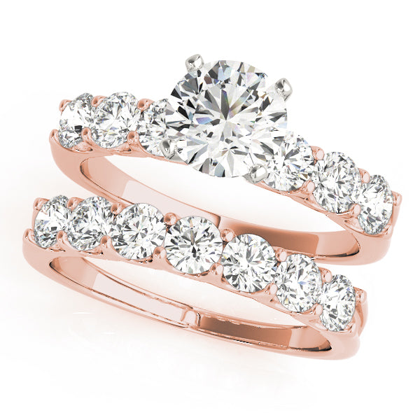 Engagement Rings Single Row Prong Set - TN50274-E