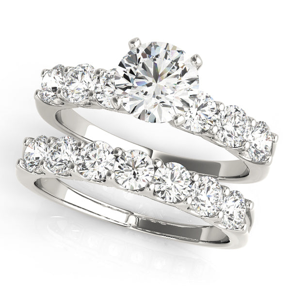 Engagement Rings Single Row Prong Set - TN50274-E