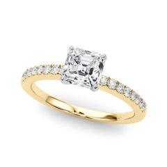 Engagement Rings Single Row Prong Set - TN50281-E