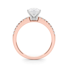 Engagement Rings Single Row Prong Set - TN50281-E