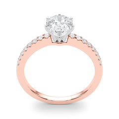 Engagement Rings Single Row Prong Set - TN50281-E