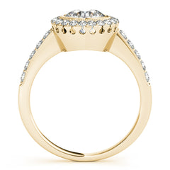 Engagement Rings Halo Round - TN50282-E