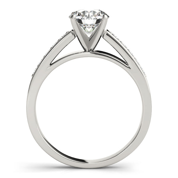 Engagement Rings Single Row Channel Set - TN50284-E