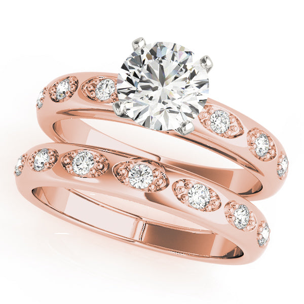 Engagement Rings Single Row Prong Set - TN50291-E