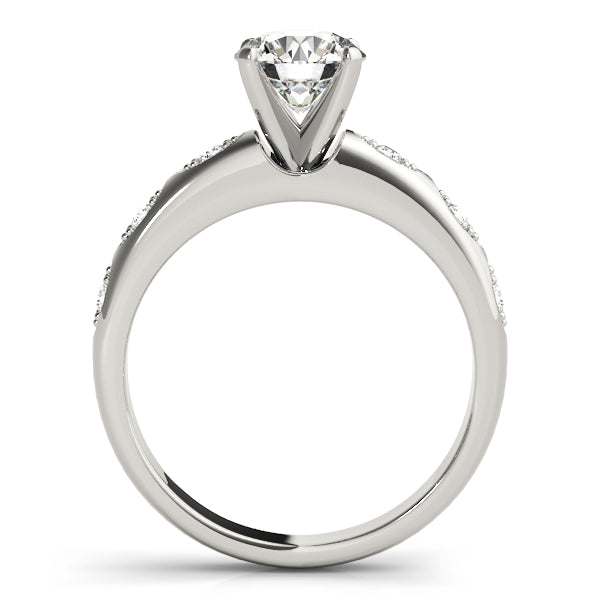 Engagement Rings Single Row Prong Set - TN50291-E