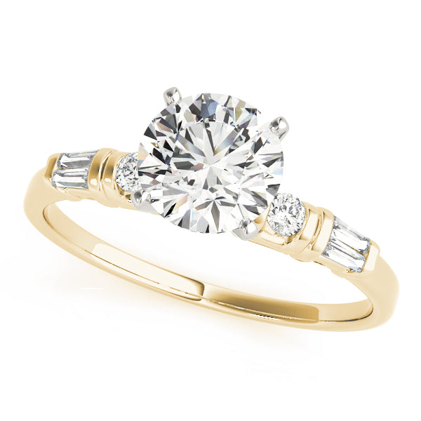 Engagement Rings Fancy Shape Baguette - TN50299-E