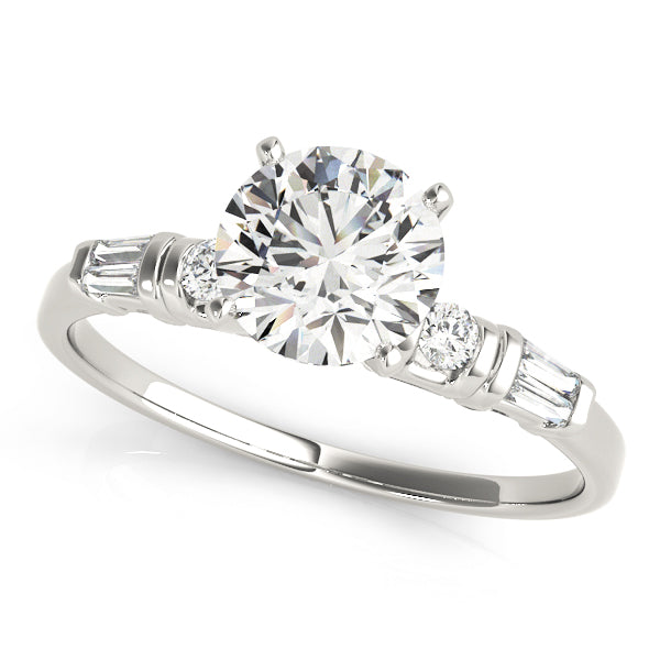 Engagement Rings Fancy Shape Baguette - TN50299-E