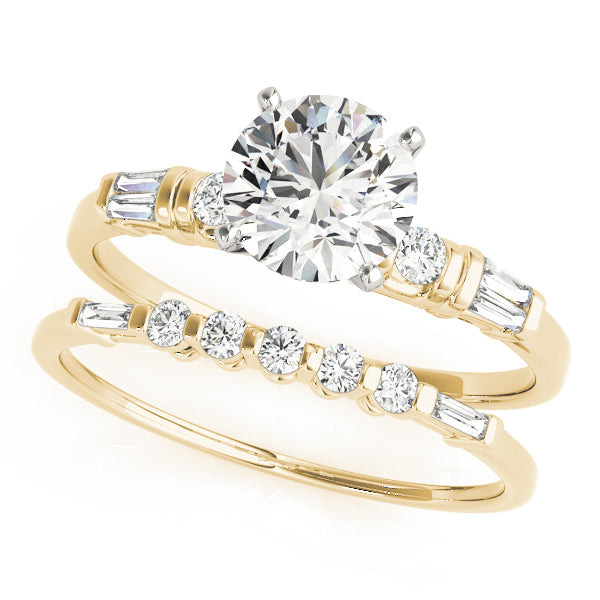 Engagement Rings Fancy Shape Baguette - TN50299-E