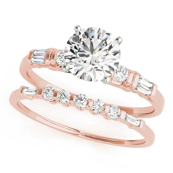 Engagement Rings Fancy Shape Baguette - TN50299-E