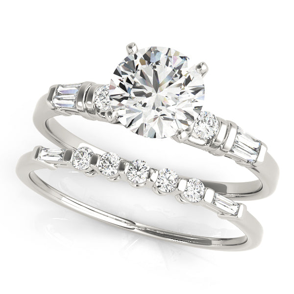 Engagement Rings Fancy Shape Baguette - TN50299-E