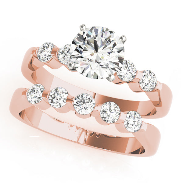 Engagement Rings Single Row Prong Set - TN50300-E