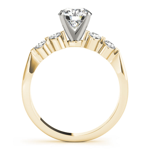 Engagement Rings Single Row Prong Set - TN50300-E