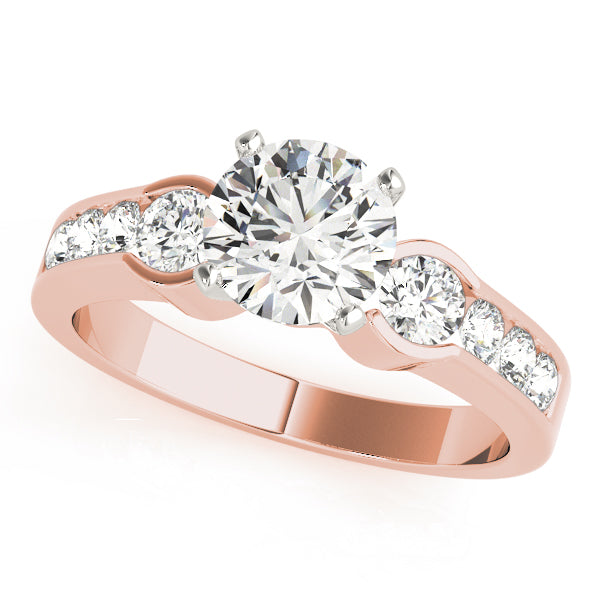 Engagement Rings 3 Stone Round - TN50306-E