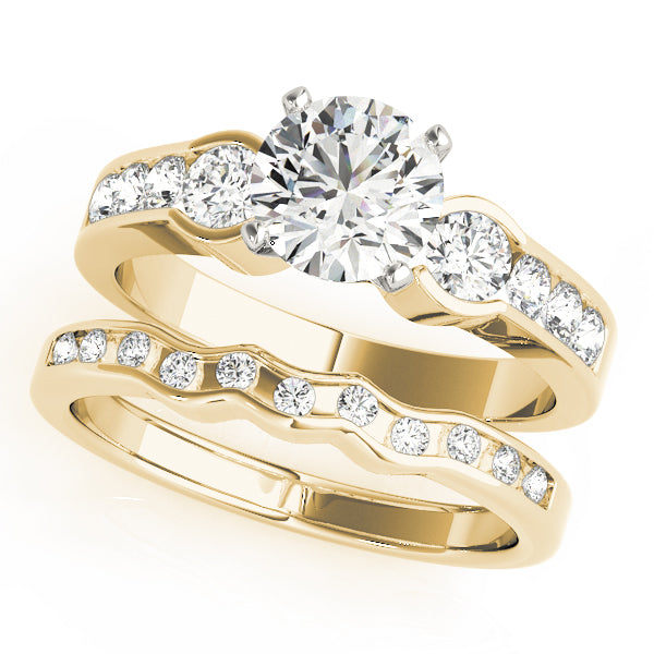 Engagement Rings 3 Stone Round - TN50306-E