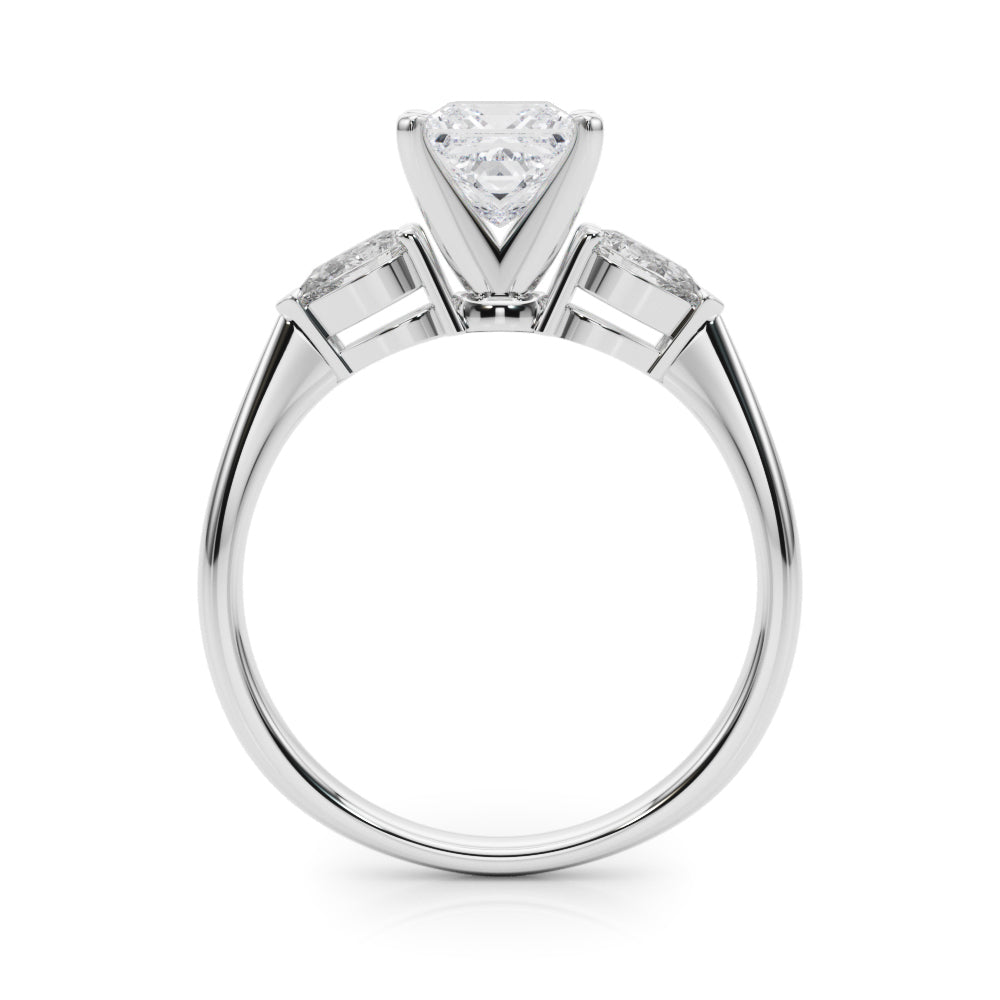 Engagement Rings 3 Stone Pear - TN50309-E