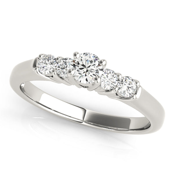 Engagement Rings Single Row Prong Set - TN50312-E