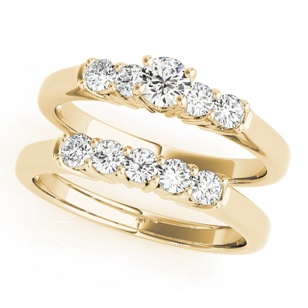 Engagement Rings Single Row Prong Set - TN50312-E