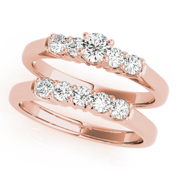 Engagement Rings Single Row Prong Set - TN50312-E