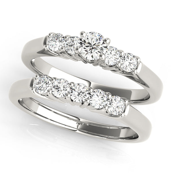 Engagement Rings Single Row Prong Set - TN50312-E