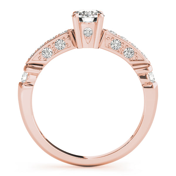 Engagement Rings Single Row Channel Set - TN50313-E