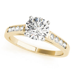 Engagement Rings Single Row Channel Set - TN50314-E