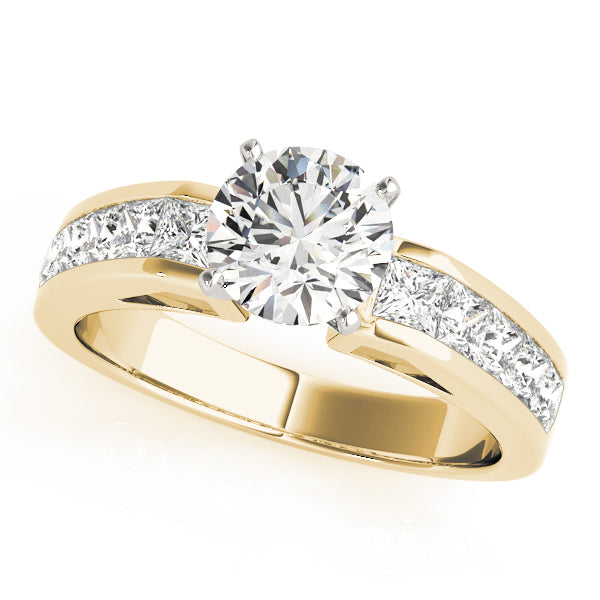 Engagement Rings Fancy Shape Princess - TN50317-E