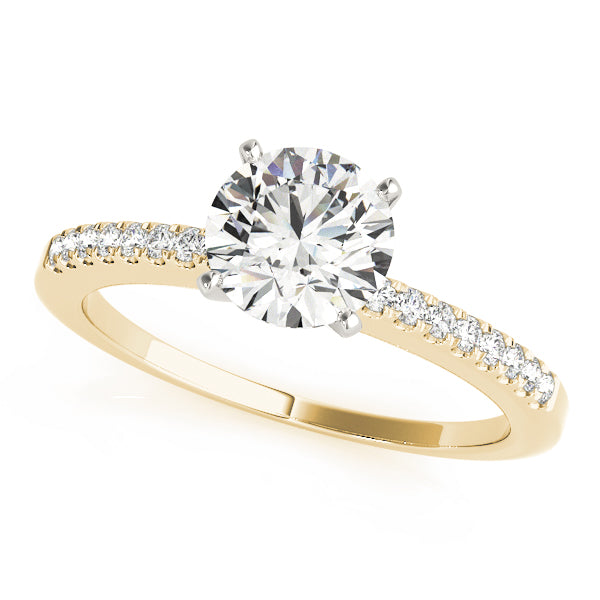 Engagement Rings Single Row Prong Set - TN50322-E