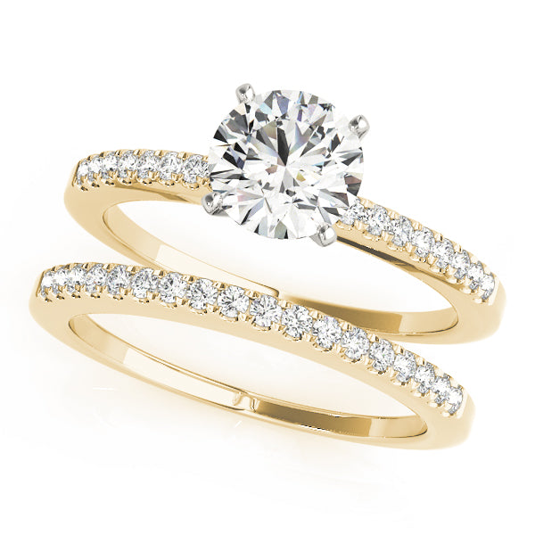 Engagement Rings Single Row Prong Set - TN50322-E