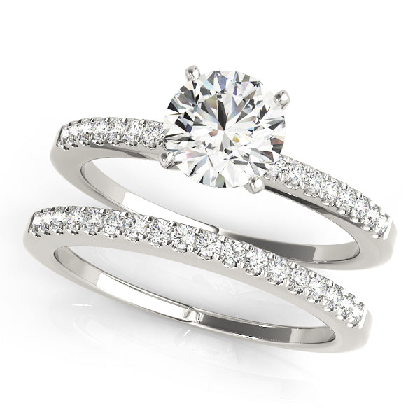 Engagement Rings Single Row Prong Set - TN50322-E