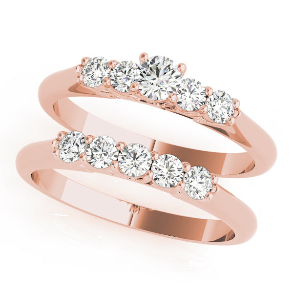 Engagement Rings Single Row Prong Set - TN50323-E