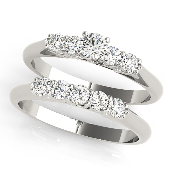 Engagement Rings Single Row Prong Set - TN50323-E