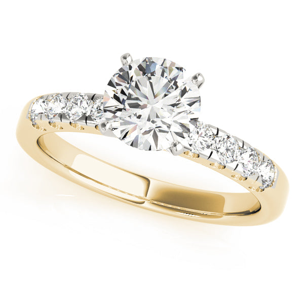 Engagement Rings Single Row Prong Set - TN50324-E